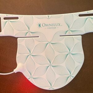 Omnilux Contour LED Neck Mask - White/Teal